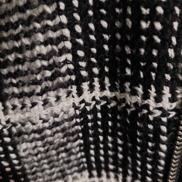 Lucky Brand Moto Jacket,Women S,Pockers,Zipper,cotton, Acrylic,16.5 Inch Of Arm - Picture 11 of 12